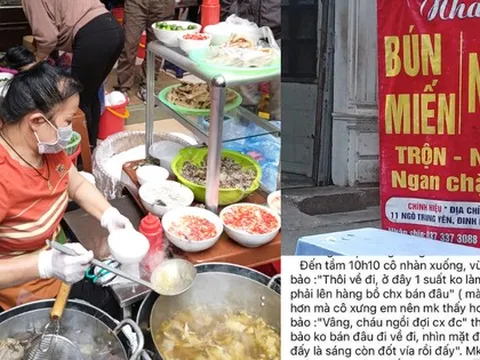 Chủ quán bún ngan Nhàn lên tiếng sau vụ lùm xùm: "Chị không chửi khách, chẳng hiểu sao sự việc lại thành ra như thế"