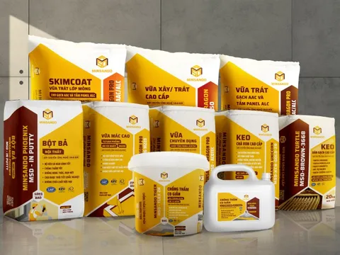Thương hiệu vật liệu xây dựng MINSANDO ra mắt tại Việt Nam