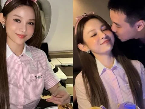 Huyền Baby kỷ niệm 11 năm ngày cưới: Được ông xã thơm má "đánh dấu chủ quyền", độ giàu có gây choáng