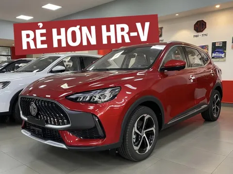 MG HS mới ra mắt đã giảm giá mạnh tại đại lý: Giá từ 650 triệu, rẻ hơn HR-V base dù ngang cỡ CR-V