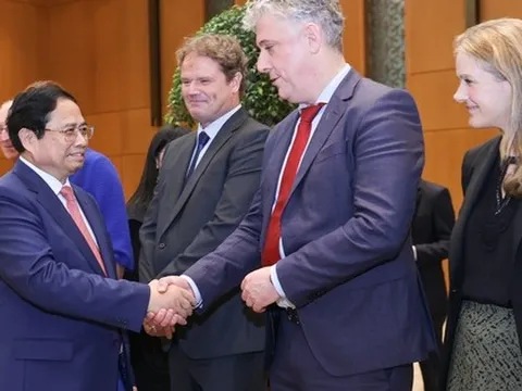 Thủ tướng Phạm Minh Chính tiếp đoàn doanh nghiệp hàng đầu Hà Lan