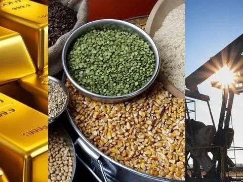 Thị trường ngày 21/03: Dầu trượt dốc, vàng tăng, quặng sắt tăng 3 phiên liên tiếp