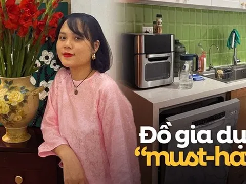 Sau khi sắm 6 món đồ gia dụng này, cô vợ trẻ ở Hà Nội khẳng định: "Đắt mấy cũng nên mua"!