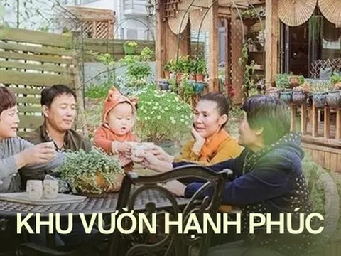 Bà mẹ trẻ tạo khu vườn hạnh phúc cho con trai để lưu giữ những khoảnh khắc đẹp nhất của tuổi thơ