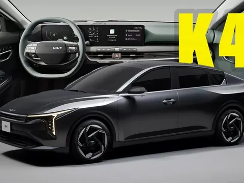 Ra mắt Kia K4: Thế hệ mới của K3 đang bán tại Việt Nam, nhiều điểm mới, vô lăng 2 chấu na ná xe điện