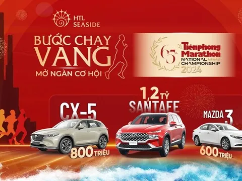 HTL Seaside đồng hành cùng 11.000 vận động viên chinh phục Marathon Tiền Phong 2024