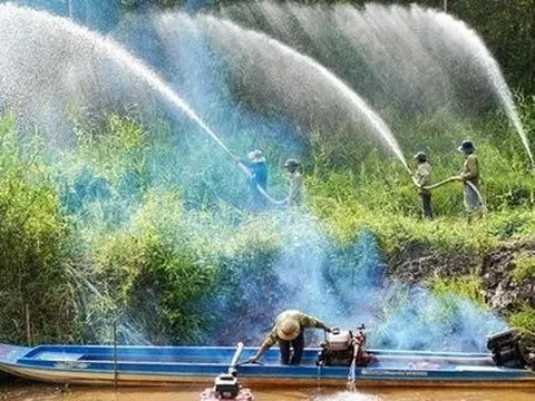 Cà Mau: Báo động cháy rừng cấp cực kỳ nguy hiểm