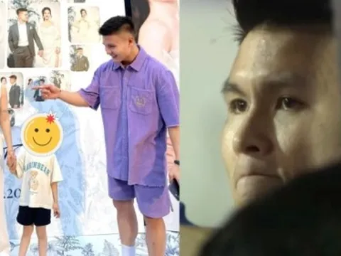 Quang Hải lấy lại nụ cười sau một đêm bất lực rơi nước mắt vì HLV Troussier, hào hứng chuẩn bị đón cô dâu Chu Thanh Huyền