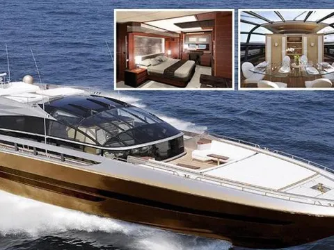 Bí ẩn về siêu du thuyền đắt nhất hành tinh giá 120 nghìn tỷ: Phủ 100.000 kg vàng ròng đá quý, nhưng không rõ có tồn tại thật sự hay không