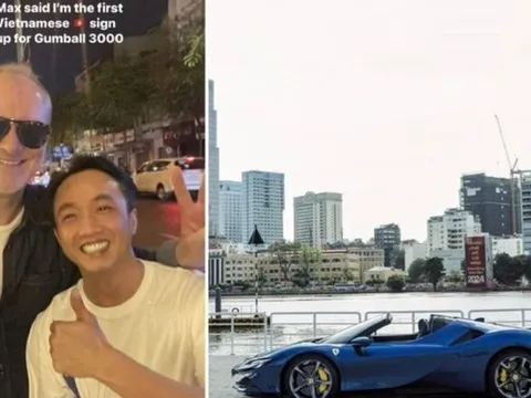 Chưa từng có trong lịch sử, Cường Đô la trở thành người Việt đầu tiên tham gia hành trình siêu xe lớn nhất thế giới: Phí đăng ký đã 2,5 tỷ đồng, "con cưng" Ferrari SF90 Spider mang đi "khai chiến" hơn 50 tỷ