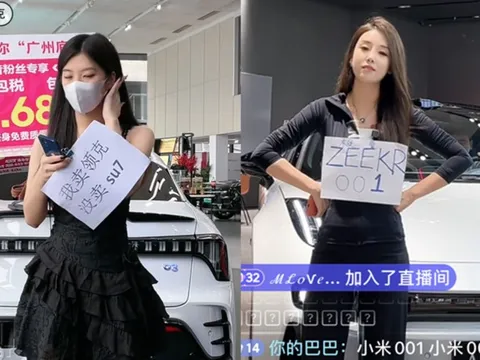 Streamer bán xe tại Trung Quốc "khốn khổ" sau màn ra mắt của Xiaomi SU7