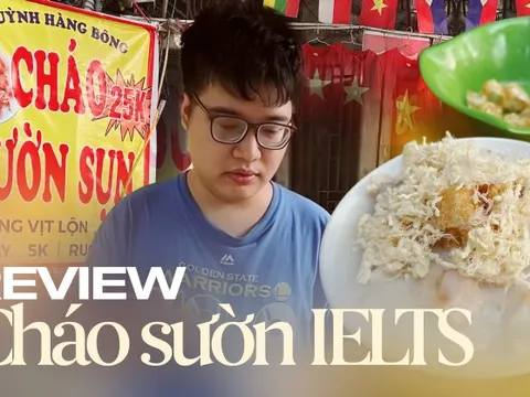 Chủ quán “cháo sườn 9.0 IELTS” lên tiếng khi bị chê đắt đỏ: “Bát ăn thử giá 20.000 đồng tôi thấy hợp lý”