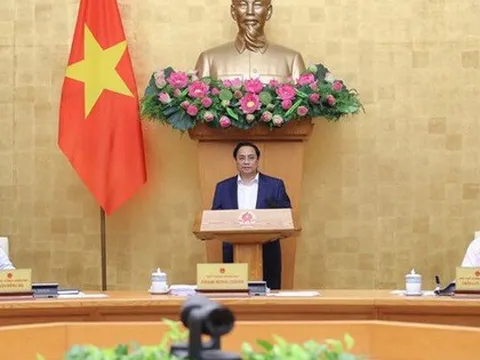 Thủ tướng Phạm Minh Chính chủ trì phiên họp Chính phủ