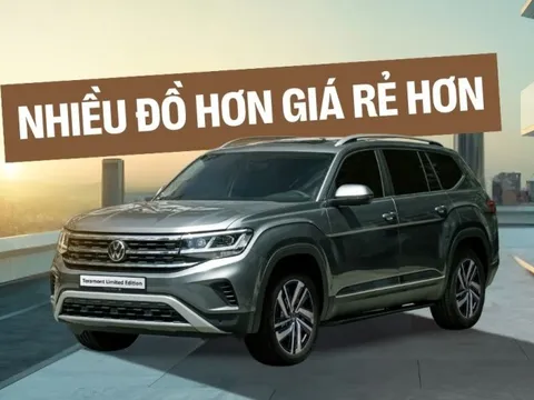 Volkswagen Teramont 'full option' ra mắt Việt Nam: Thêm trang bị cao cấp, bổ sung an toàn, giá rẻ hơn cả bản thường