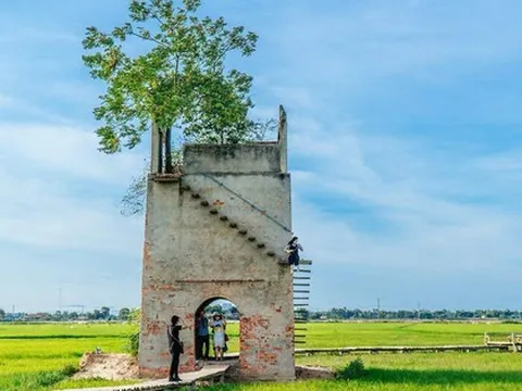 Phát hiện nơi bị bỏ hoang hơn 20 năm ở Hội An, giờ thu hút cực đông khách đến thăm, nằm giữa đồng lúa xanh