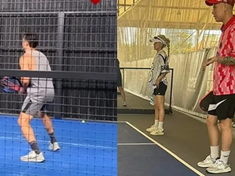Dàn sao Việt đổ xô chơi Pickleball: Hồ Ngọc Hà - Kim Lý "trốn con" hẹn hò, 2 cặp đôi bị tóm dính trên sân bóng