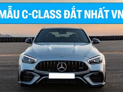 Mercedes-AMG C 63 S chốt lịch về Việt Nam với giá từ 4,9 tỷ: Mạnh 680 mã lực ngang siêu xe, có công nghệ từ xe đua F1
