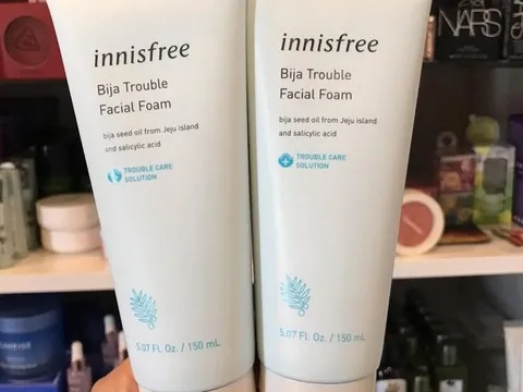 Thu hồi toàn quốc sữa rửa mặt nhãn hàng Innisfree không đạt tiêu chuẩn
