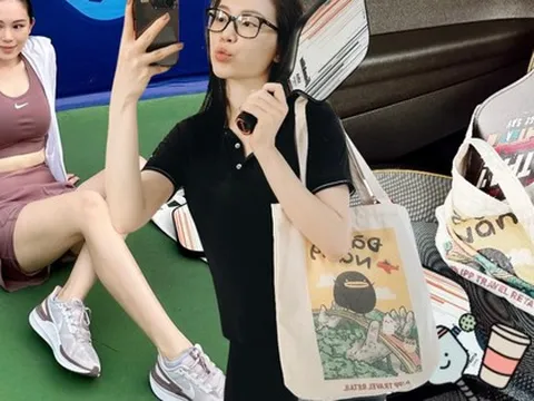 Vừa nhập hội Pickleball, nàng dâu tỷ phú Linh Rin chi "sương sương" gần 7 triệu tiền sắm vợt