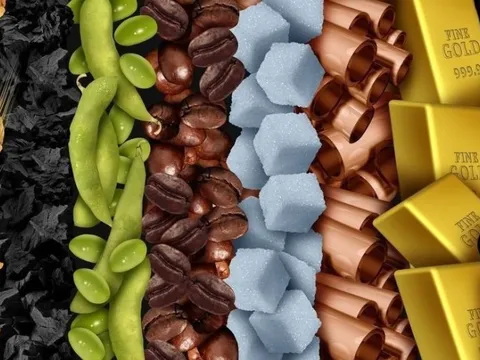 Thị trường ngày 12/4: Giá vàng tăng trở lại, cacao lập đỉnh mới, cà phê cao nhất 16 năm