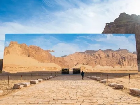 Nhà hát chứa 500 người tàng hình giữa sa mạc, thách thức đôi mắt tinh tường nhất