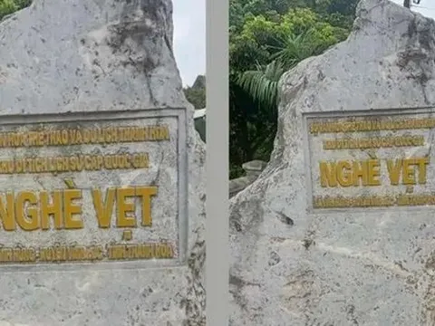 Vụ tấm biển ghi "Bộ Văn hóa, Thể thao và Du lịch Thanh Hóa" là do lỗi kỹ thuật