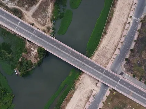 Bình Dương thông xe cầu 213 tỷ đồng, vượt sông Thị Tính