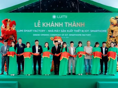 Lumi khẳng định vị thế khi khánh thành nhà máy sản xuất thiết bị IoT/Smarthome 6000m2