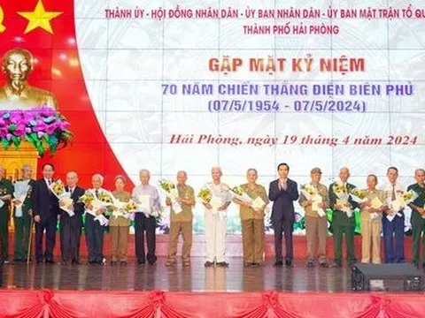 Hải Phòng: Gặp gỡ những người góp công vào Chiến thắng Điện Biên Phủ