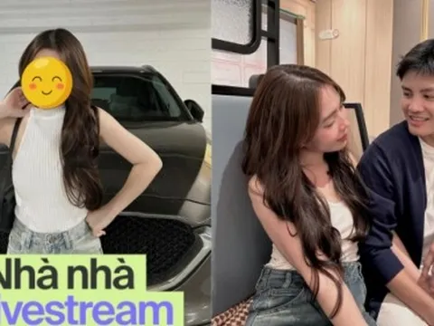 Chị dâu Quang Hải lần đầu flex thu nhập 9 chữ số nhờ livestream chốt đơn, được chồng cưng như trứng!