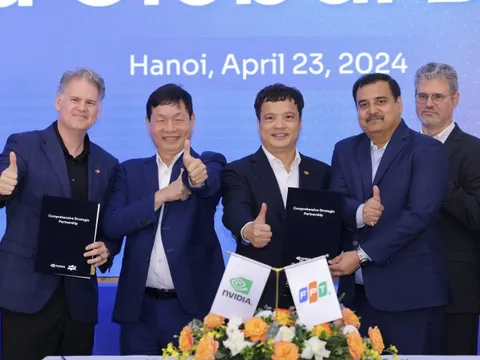 Bắt tay với NVIDIA chi 200 triệu USD xây các AI Factory với hệ thống siêu máy tính, ông Trương Gia Bình 'mơ' Việt Nam có 3-5% công nhân AI