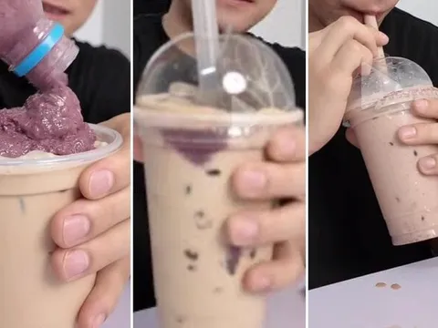 Uống trà sữa pha mắm tôm - trào lưu ăn uống gây nguy hại cho sức khỏe