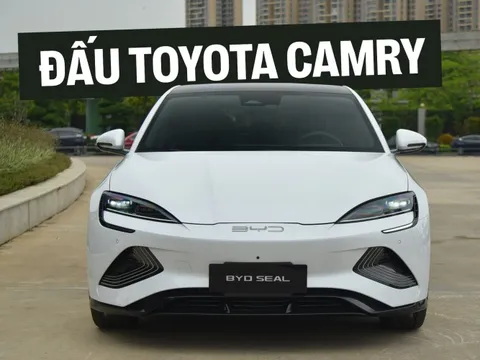 BYD Seal sắp về Việt Nam, bộ ảnh thực tế này cho thấy mẫu sedan ngang cỡ Camry này có gì 'hot' để chờ đợi