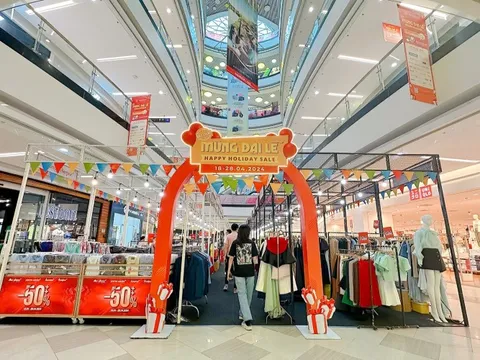 Sân chơi mùa hè sôi động đón Đại lễ và mùa mới tại Vạn Hạnh Mall