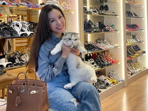 Nhan sắc gợi cảm tuổi U50 của "Hoa hậu thơm nhất showbiz Việt", sống giàu sang trong dinh thự như lâu đài