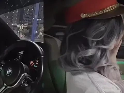 Ô tô BMW gây náo loạn ở trung tâm TP HCM