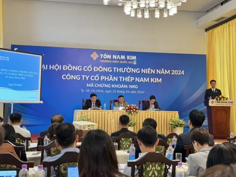 ĐHĐCĐ Thép Nam Kim (NKG): Quý 1/2024 lãi 200 tỷ đồng, sản lượng quý 2 dự kiến tăng thêm 10% dù thị trường còn khó