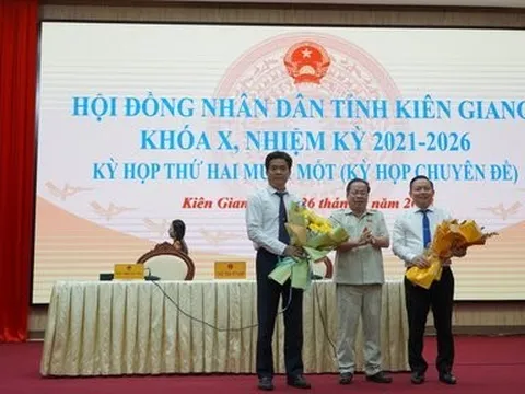 Kiên Giang: Miễn nhiệm Phó Chủ tịch, bầu bổ sung Uỷ viên UBND tỉnh