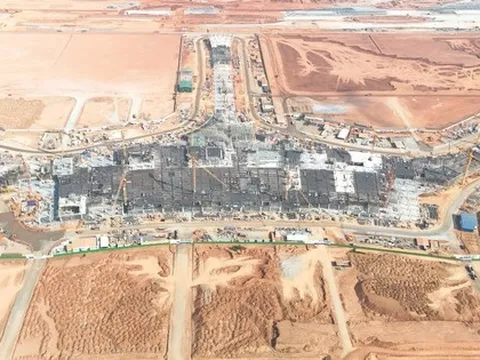 Gần 5.000 người thi công sân bay Long Thành không ngày nghỉ