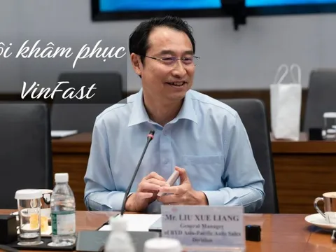 Sếp lớn BYD: ‘Tôi khâm phục VinFast, không đối đầu mà muốn cùng nhau xây dựng thị trường’