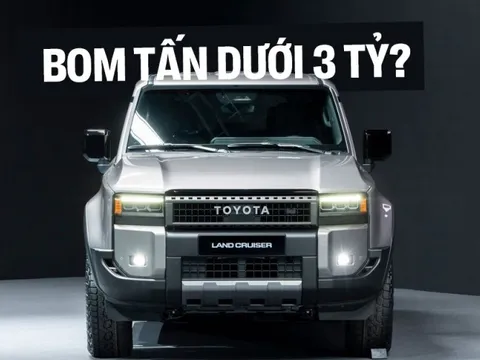 Toyota Land Cruiser Prado 2024 được đăng ký thêm loạt bộ phận tại Việt Nam, có thể sắp ra mắt với giá tạm tính khoảng 3 tỷ