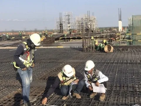 Đồng Nai: Thi công ngày đêm trên công trường sân bay Long Thành