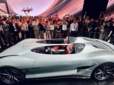 Hãng xe điện khổng lồ BYD dường như đang cố gắng sản xuất một mẫu siêu xe điện 'đến từ tương lai'
