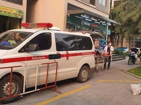 Xe cứu thương bị bảo vệ chung cư khóa bánh khi đến đón người cấp cứu, BQL khu đô thị nói gì?