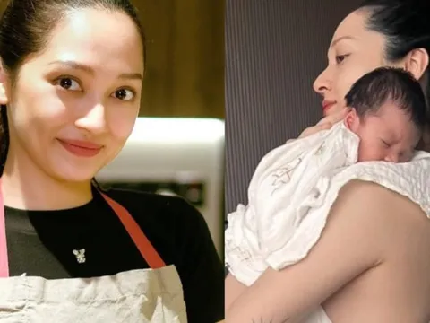 Bảo Anh "xả kho" ảnh hiếm con gái lúc 5 ngày tuổi, vóc dáng thon gọn gây chú ý