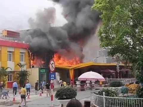 Cháy tại một bệnh viện nhi ở Hải Phòng