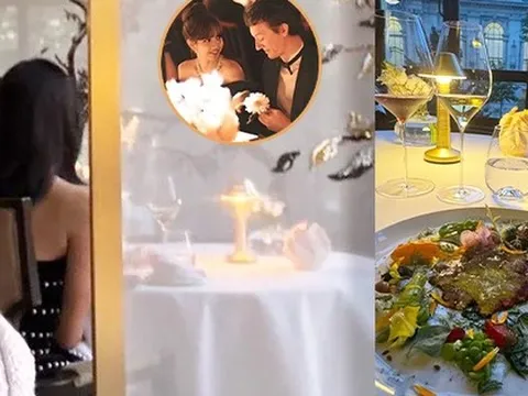 "Bắt gọn" Lisa hẹn hò bạn trai tỷ phú ở nhà hàng 3 sao Michelin, tấm lưng gợi cảm chiếm sạch spotlight