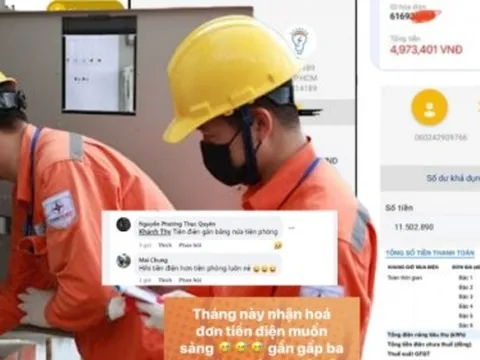 Cư dân mạng than trời vì tiền điện tăng gấp đôi gấp ba tháng trước, có người lên đến cả chục triệu đồng
