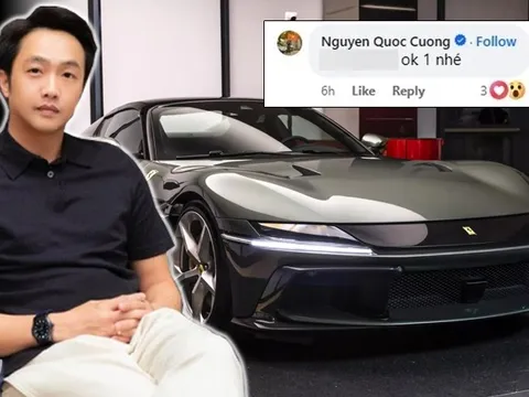 Cường Đô la hỏi mua Ferrari 12Cilindri sau vài giờ ra mắt, 'chốt deal' chỉ trong một nốt nhạc, dân mạng 'đoán già đoán non' chủ nhân thứ hai ở Việt Nam là một đại gia 'quen mặt'