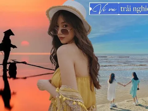 Không cần tốn công ra Hạ Long hay Cát Bà, ngay gần Hà Nội có 1 bãi biển đẹp mê mẩn: Còn nguyên vẻ hoang sơ với nhiều cảnh "ảo diệu" độc nhất, có thể đi ngay trong ngày